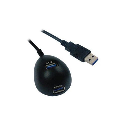 VALUE - USB-Verlängerungskabel - USB Type A (M) bis USB Type A, USB Type A (power only) (W) - USB 3.0 - 1.5 m - Schwarz