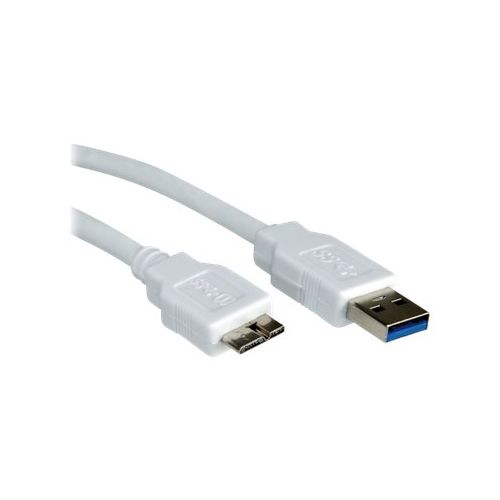 VALUE - USB-Kabel - Micro-USB Type B (M) bis USB Type A (M) - USB 3.0 - 15 cm - weiß