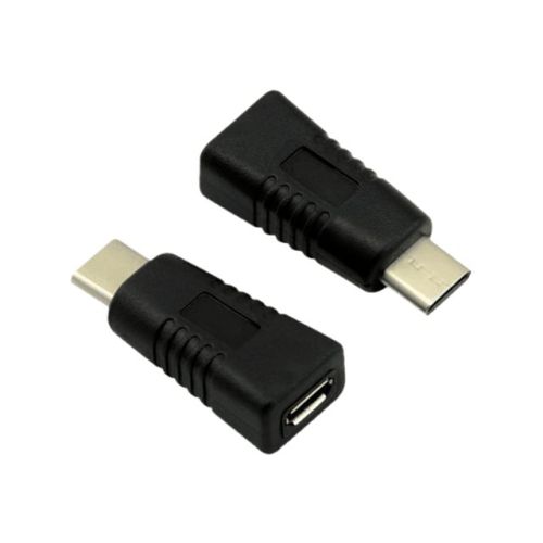 VALUE - USB-Adapter - Micro-USB Type B (W) bis USB Typ C (M) - USB 3.1 OTG - Schwarz