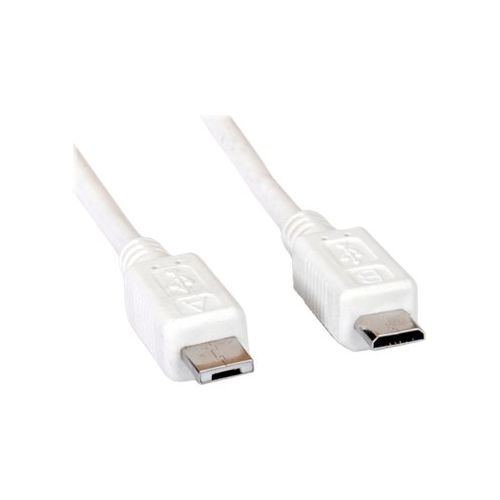 VALUE - USB-Kabel - Micro-USB Type A (M) bis Micro-USB Type B (M) - USB 2.0 - 1.8 m - geformt