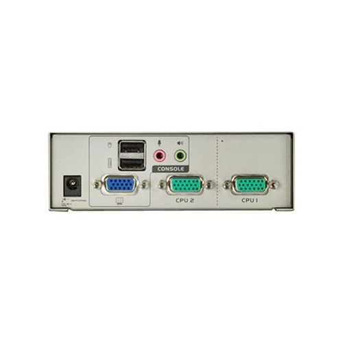 ATEN CS72U - KVM-Switch - USB - 2 x KVM port(s) - 1 lokaler Benutzer - Desktop