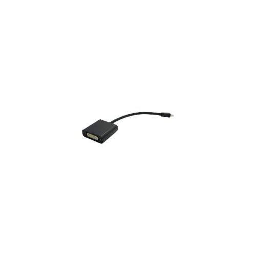 VALUE - Display-Adapter - DVI-D (W) bis Mini DisplayPort (M) - 15 cm - Schwarz