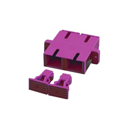 VALUE - Netzwerkkoppler - SC multi-mode (W) bis SC multi-mode (W) - Glasfaser - OM4 - violett