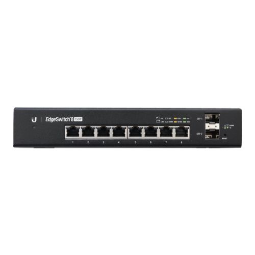 Ubiquiti Networks 10 Gbps, 8x RJ-45, 2x SFP, 150 W, PoE+, CLI, SSH