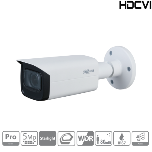 Dahua HAC-HFW2501TUP-Z-A (2,7~13,5mm) Bullet Kamera HDCVI 5MP