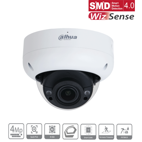 Dahua IPC-HDBW3441RP-ZAS-S2 (2.7mm–13.5mm) Dome Kamera 4MP