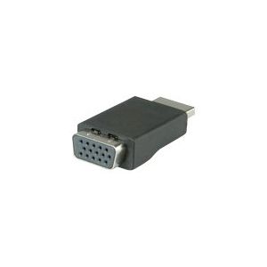 VALUE - Videoanschluß - HDMI / VGA - HD-15 (W) bis HDMI (M) - Schwarz