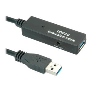 Roline - USB-Verlängerungskabel - USB Type A (W) bis USB Type A (M) - USB 3.0 - 10 m - aktiv