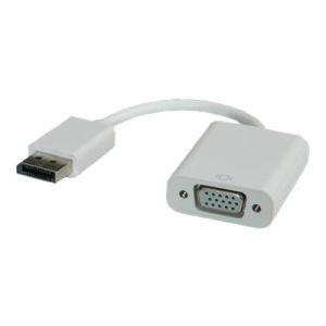 Roline - Display-Adapter - HD-15 (W) bis DisplayPort (M) - weiß