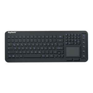 Keysonic KSK-6231 - Tastatur - USB - Deutsch - wasserdicht - Schwarz