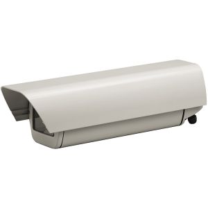 Videotec HEB32K0A000B Wetterschutzgehäuse, Sonnenschutzdach, 320mm, Standard/interne Kabelführung