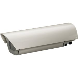 Videotec HEK30K1Y000B Wetterschutzgehäuse, Sonnenschutzdach, 300mm, Heizung, 115/230VAC, robust