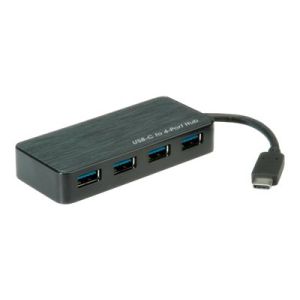 ROLINE - Hub - 4 x SuperSpeed USB 3.0 - Desktop