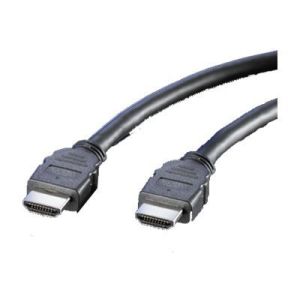 Roline - HDMI-Kabel - HDMI (M) bis HDMI (W) - 1 m - abgeschirmt - Schwarz