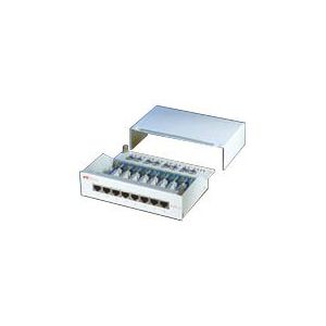 Roline - Patch Panel - Hellgrau - 8 Ports