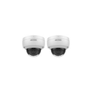 HIKVISION Kamera-Set 2x IP Dome Überwachungskamera DS-2CD3156G2-IS(2.8mm)(C)