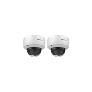 HIKVISION Kamera-Set 2x IP Dome Überwachungskamera DS-2CD3143G2-ISU(2.8mm)