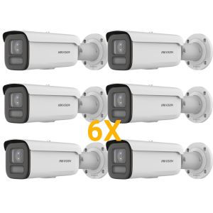 Hikvision Kameraset K2 mit 6x Bullet Kamera  4MP 