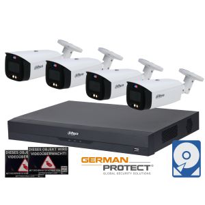 Dahua M63 Videoüberwachungsset 4x Bullet Kamera + NVR 8 Kanal + 4 TB HDD