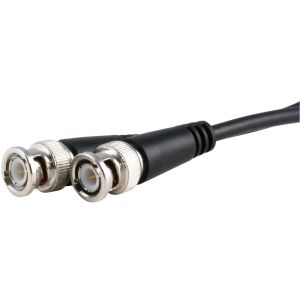 Jetrics jetcon-BS-BS-3 Videokabel mit 2 x BNC-Stecker 3m, 75 Ohm, schwarz