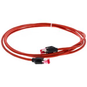 Jetrics jetcat7-industry-10 S/FTP Cat 7 Patchkabel, PUR, 10m, rot