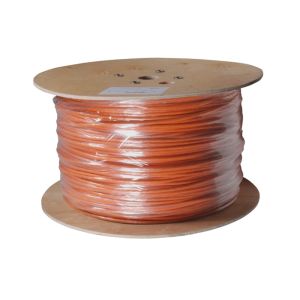 Jetrics jetcat-7-Eca/500 Netzwerkkabel Cat7 S/FTP Eca 4x2xAWG23, 1000MHz, orange 500mTrommel