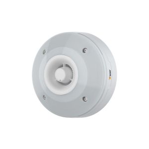 AXIS D4100-E Netzwerk Alarmsirene, 110dB, RGB-LEDs mit Lichtmustern, SIP, IP66, IK10, PoE