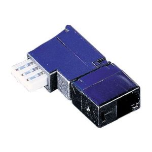 Secomp - Telefonadapter - TAE-N (M) bis RJ-12 (W) - Schwarz