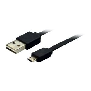 Roline - USB-Kabel - Micro-USB Type B (M) bis USB (M) - USB 2.0 - 1 m - geformt