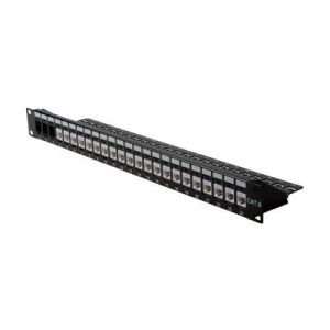 Roline - Patch Panel - Schwarz - 1U - 19