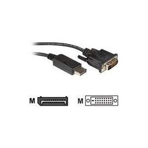 Roline - Videokabel - DisplayPort (M) bis DVI-D (M) - 5 m - Schwarz