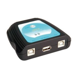VALUE Manual USB 2.0 Switch - USB-Umschalter für die gemeinsame Nutzung von Peripheriegeräten - 2 x USB - Desktop