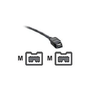 Roline - IEEE 1394-Kabel - 9 PIN FireWire 800 (M) bis 9 PIN FireWire 800 (M) - 1.8 m ( IEEE 1394b ) - Schwarz