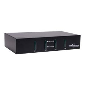 VALUE - KVM-/Audio-/USB-Switch - 4 x KVM/Audio/USB - 1 lokaler Benutzer - Desktop