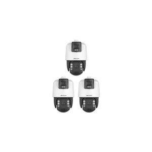 HIKVISION Überwachungskamera Set mit 3x IP PTZ Kamera DS-2SE7C144IW-AE(32X/4)(S5)