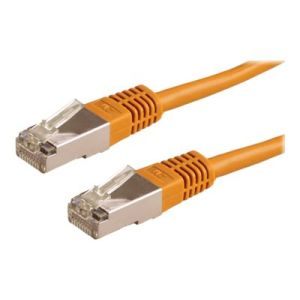 Roline - Patch-Kabel - RJ-45 (M) bis RJ-45 (M) - 30 cm - Paare in Metallfolie (PiMf) - CAT 6e