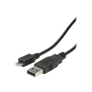 Roline - USB-Kabel - USB (M) bis Micro-USB Type B (M) - USB 2.0 - 3 m - geformt