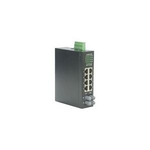 ROLINE Industrie - Switch - nicht verwaltet - 6 x 10/100 + 2 x 100Base-FX + 2 x Shared 100Base-FX - an DIN-Schiene montierbar