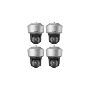 HIKVISION Überwachungskamera Set mit 4x IP PTZ Kamera iDS-2SR8141IXS-AB(40X)