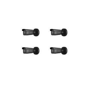 HIKVISION Kamera-Set 4x IP Bullet Kamera DS-2CD2686G2-IZS(2.8-12mm)(C)/BLACK