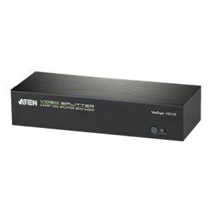 ATEN VanCryst VS0104 - Video-/Audio-Splitter - 4 x VGA/Audio - Desktop