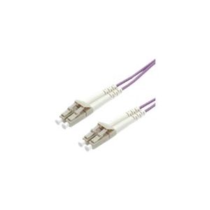 Roline - Patch-Kabel - LC Multi-Mode (M) bis LC Multi-Mode (M) - 1 m - Glasfaser - 50/125 Mikrometer