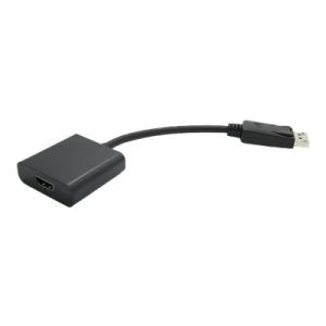 VALUE - Videoanschluß - DisplayPort / HDMI - HDMI (W) bis DisplayPort (M) - 15 cm - Schwarz