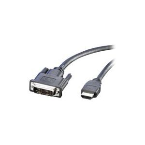 Roline DVD Cable - Videokabel - Single Link - HDMI / DVI - DVI-D (M) bis HDMI (M) - 1 m