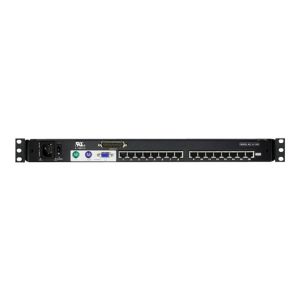 ATEN LCD KVM Switches KL1516AM - KVM-Konsole mit KVM-Switch - 16 Anschlüsse - PS/2, USB - 43.2 cm (17