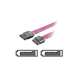 Roline - SATA-Kabel - Serial ATA 150/300 - SATA (W) bis SATA (W) - 50 cm - 90° Stecker