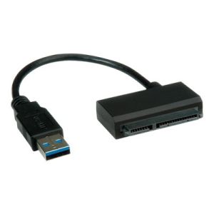 Roline USB 3.0 to SATA Adapter - Speicher-Controller - 6.4 cm, 8.9 cm (2.5