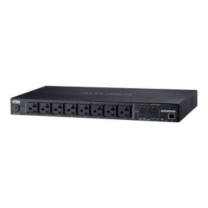 ATEN PE6208 - Stromverteilungseinheit ( Rack - einbaufähig ) - 3.84 kW - Ethernet 10/100 - Eingabe, Eingang IEC 60320 C20