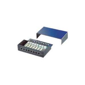 Roline - Patch Panel - Schwarz - 8 Ports