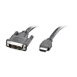VALUE - Videokabel - DVI-D (M) bis HDMI (M) - 2 m - abgeschirmt - Grau